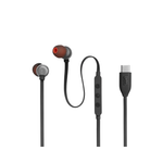 JBL Tune 310C Hi - Res USB - C Wired In Ear Headphone - Black - Black