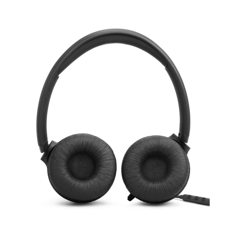 JBL Tune 530C Hi - Res Wired On Ear Headphone - Black - Black