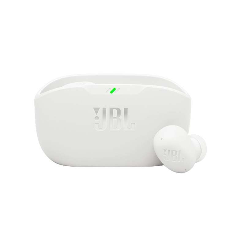 JBL Wave Buds 2 True Wireless Noise Cancelling Earbuds - White - White