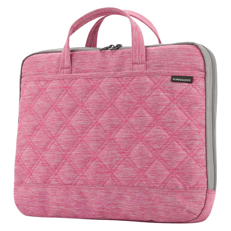 Kingsons 15.6" Trace Series Ladies Bag - Pink