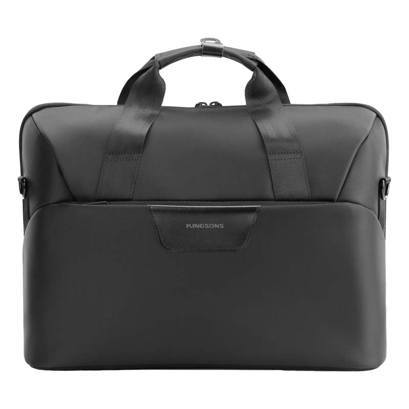 Kingsons Vision Series 15.6" Laptop Shoulder Bag - Black