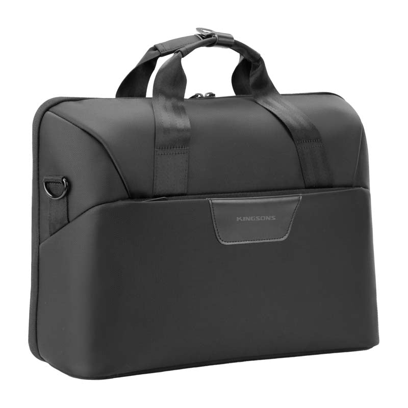 Kingsons Vision Series 15.6" Laptop Shoulder Bag - Black