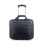 Kingsons Prime series Laptop Trolley bag - Black - Black