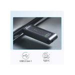 Kingston 64GB USB C 3.2 Gen 1 DataTraveler 70 - Black - Black