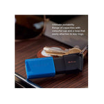 Kingston 64Gb Usb3.2 Gen 1 Datatraveler Exodia M - Black / Blue - Black / Blue