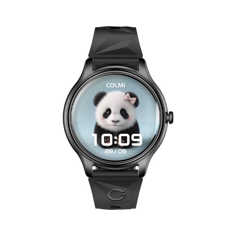 COLMi L28 Smart Watch 1.32inch AMOLED Display Round Smartwatch - Black