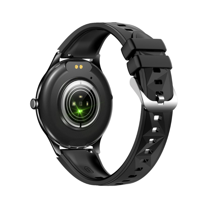 COLMi L28 Smart Watch 1.32inch AMOLED Display Round Smartwatch - Black