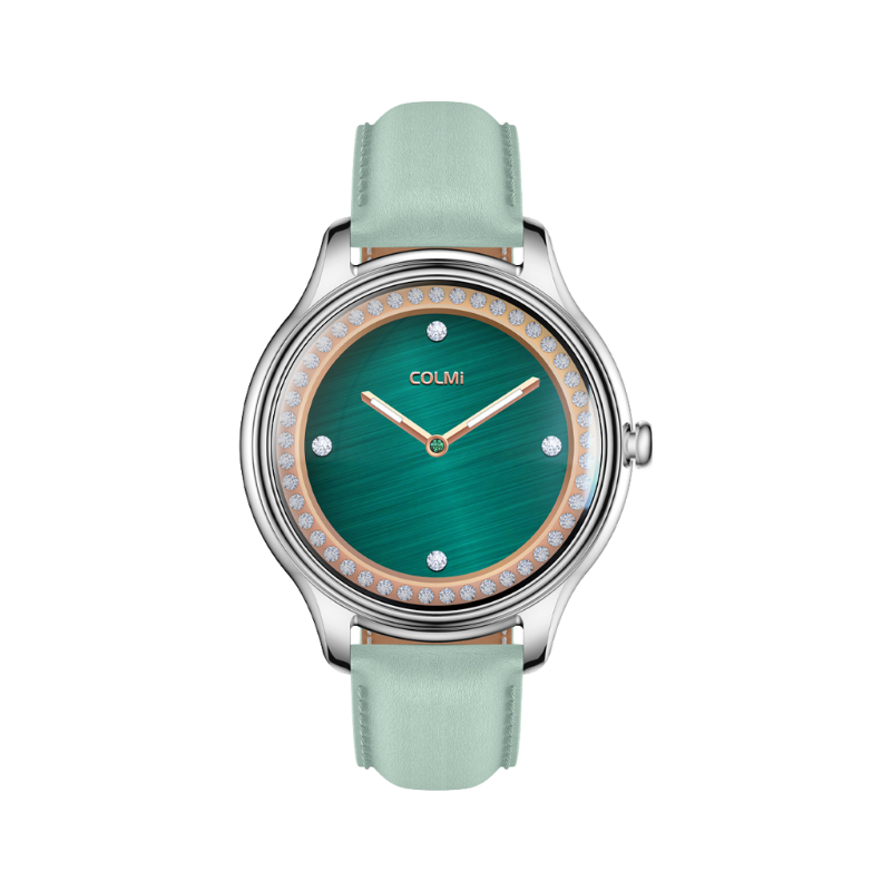 COLMi L28 Smart Watch 1.32inch AMOLED Display Round Smartwatch - Green