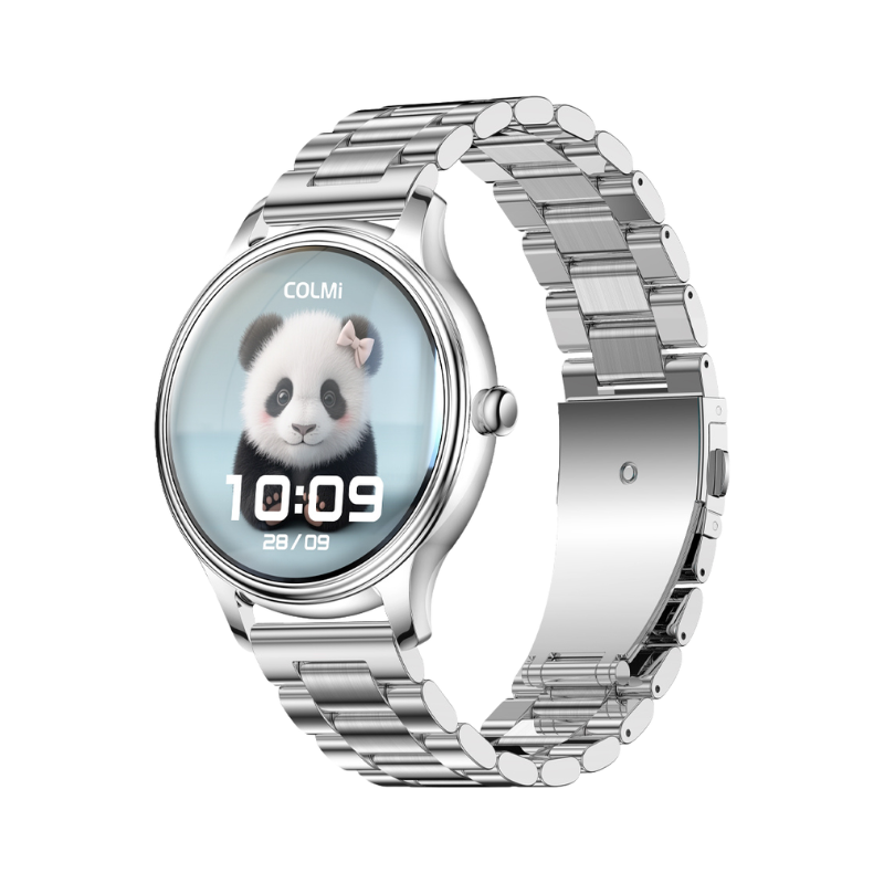 COLMi L28 Smart Watch 1.32inch AMOLED Display Round Smartwatch - Silver