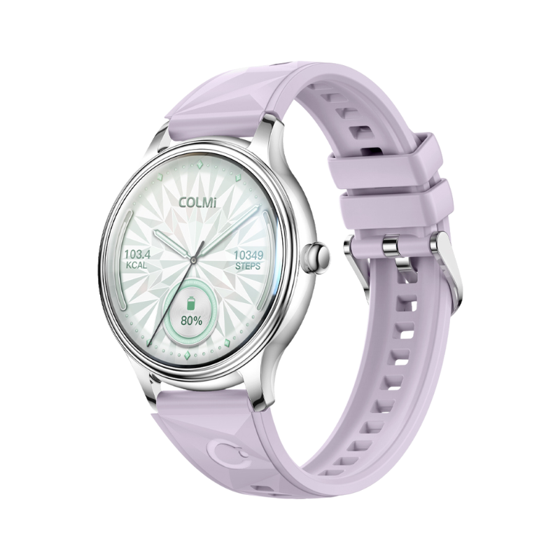 COLMi L28 Smart Watch 1.32inch AMOLED Display Round Smartwatch - Silver