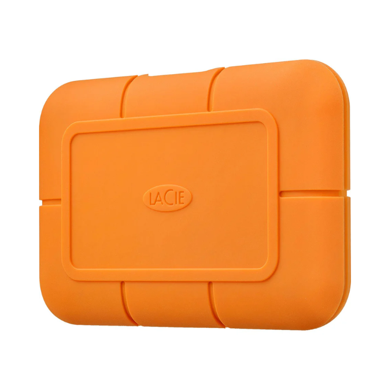 LaCie Rugged 2.5-inch 1TB External SSD - Orange - Orange