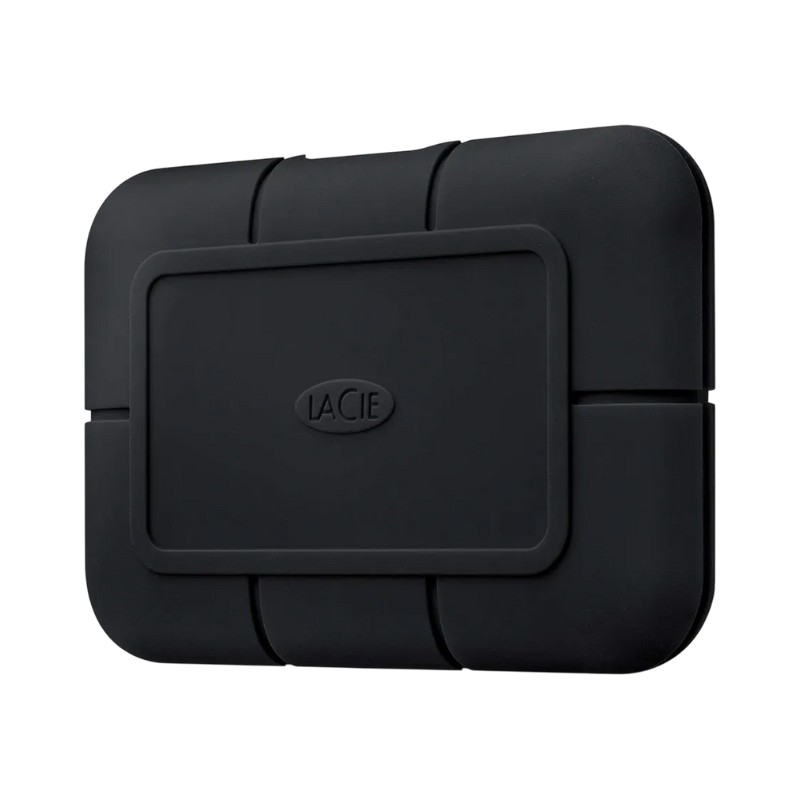LaCie Rugged Pro 1TB External SSD - Black - Black