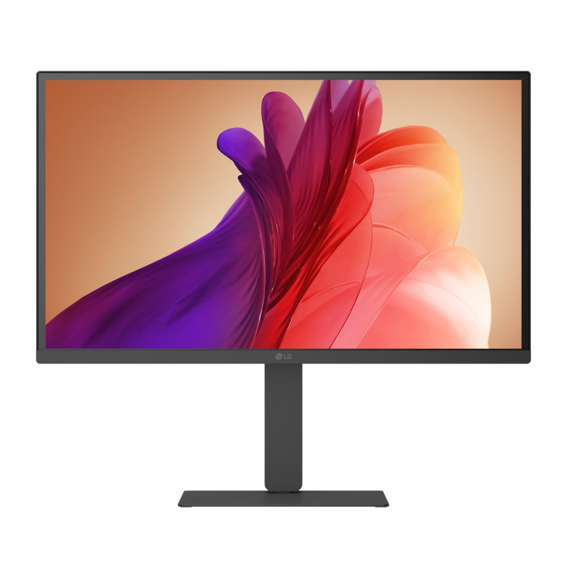 LG UltraFine 27’’ 4K UHD IPS Monitor with USB-C incl Speakers - White/Black