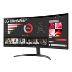 LG UltraWide 34’’ QHD VA Curved Monitor 100Hz - Black
