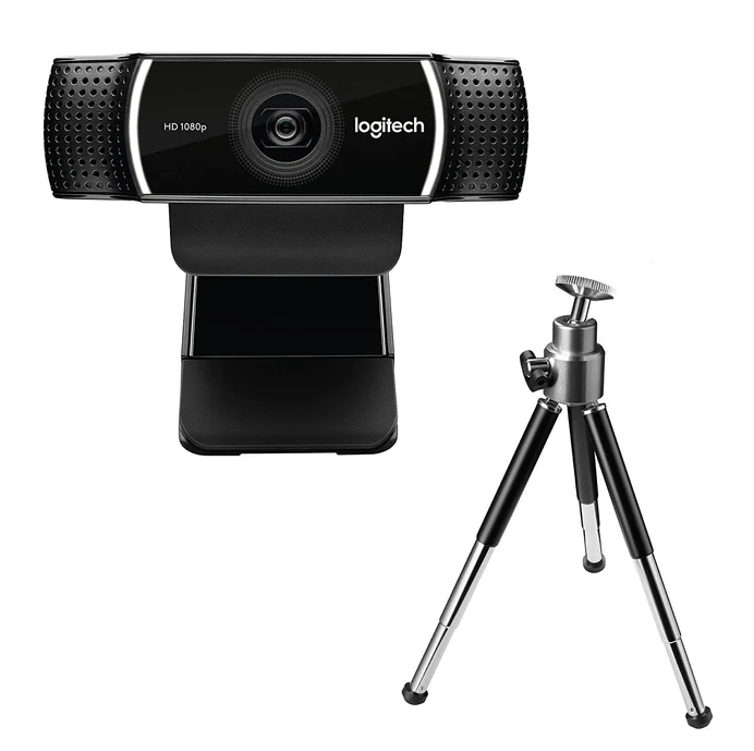 Logitech C922 Pro Stream Webcam 1080P - Black - Black
