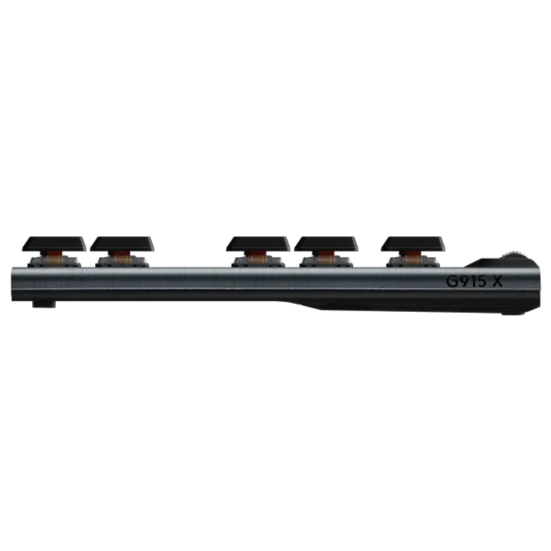 Logitech G915 X Lightspeed TKL Low-Profile Wireless Gaming Keyboard - Black - Black