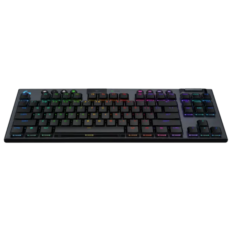 Logitech G915 X Lightspeed TKL Low-Profile Wireless Gaming Keyboard - Black - Black