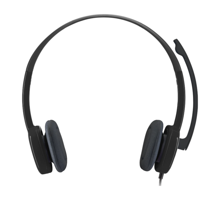 Logitech H151 Stereo Headset - Black