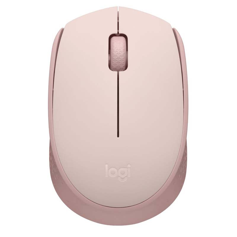 Logitech M171 Wireless Mouse with USB Nano Receiver Ambidextrous - Rose