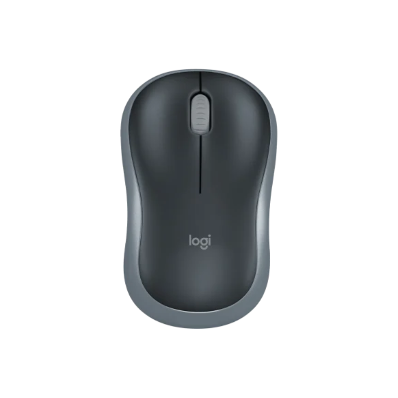 Logitech M185 Wireless Mouse - Swift Grey - Grey