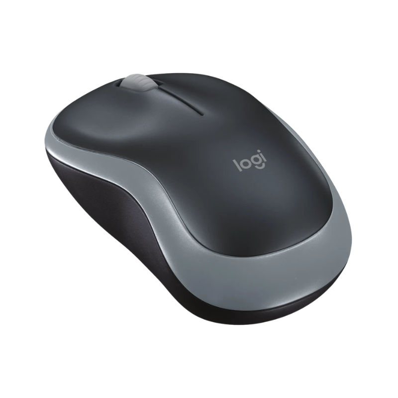 Logitech M185 Wireless Mouse - Swift Grey - Grey