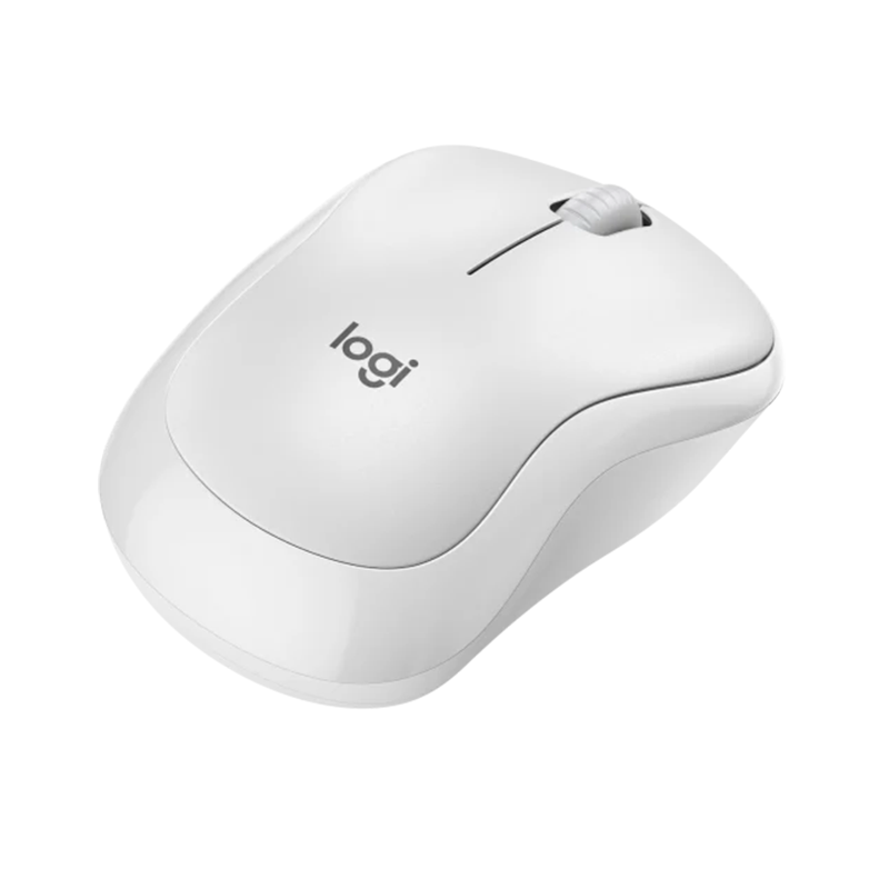 Logitech M240 Silent Bluetooth Mouse - White