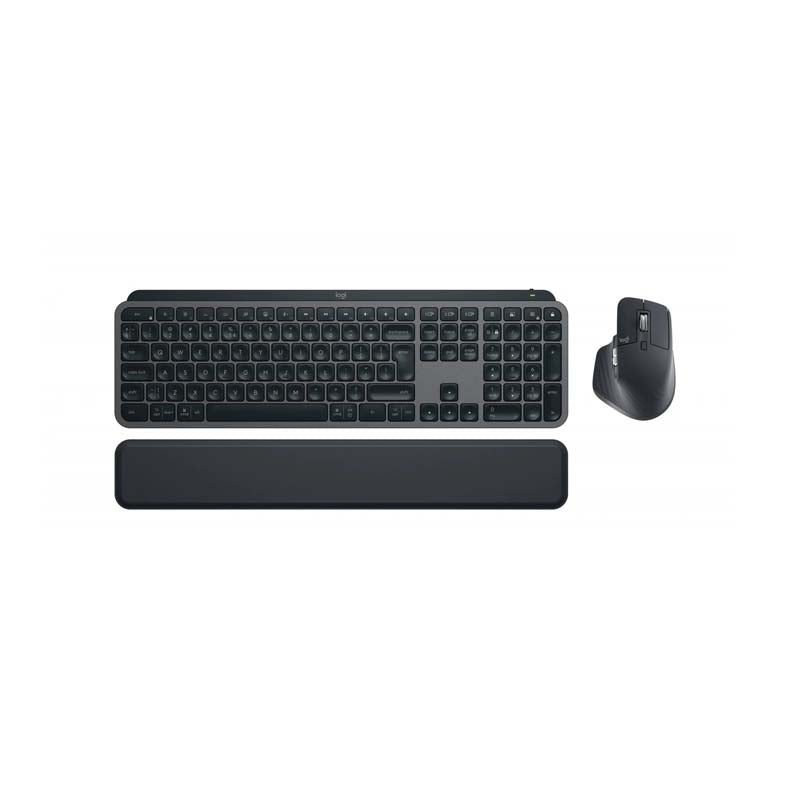 Logitech MX Keys S Bluetooth Combo - Black - Black