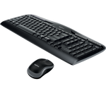Logitech Wireless Mouse & Keyboard Combo Mk330 - Black - Black