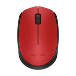 Logitech Wireless Mouse M171 - Red - Red