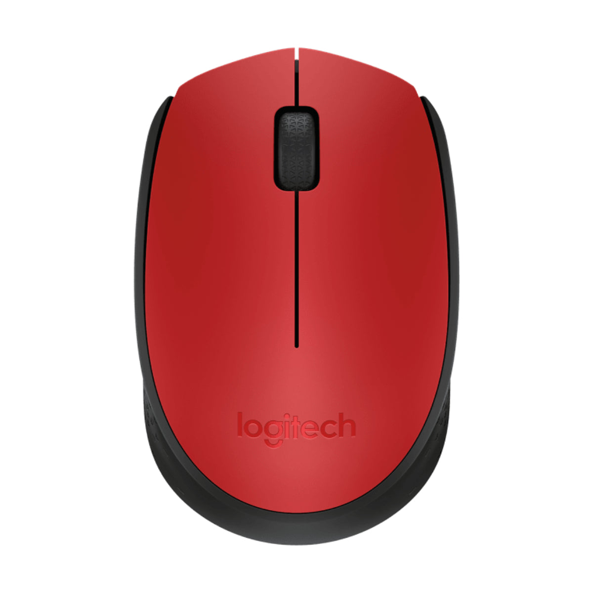Logitech Wireless Mouse M171 - Red - Red