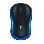 Logitech Wireless Mouse M185 - Blue - Blue