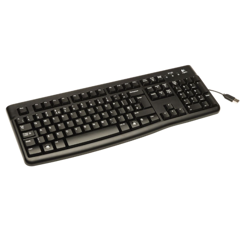 Logitech K120 USB Corded Keyboard
