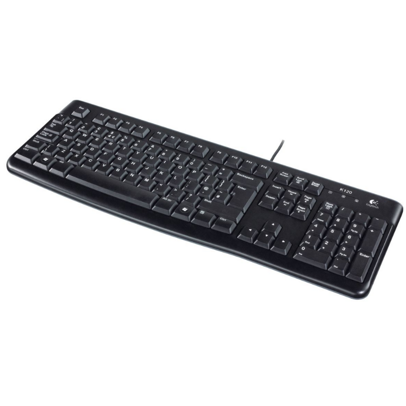 Logitech K120 USB Corded Keyboard