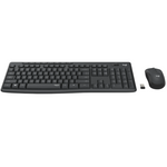 Logitech MK295 Silent Wireless Keyboard and Mouse Combo - Graphite