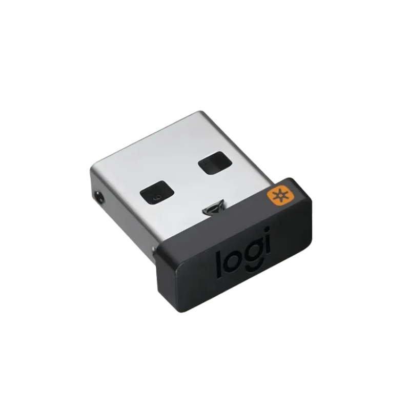Logitech USB Unifying Receiver 2.4ghz - Black