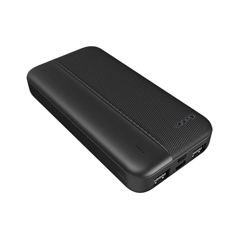 LOOPD 4LED Indicator 20000mAh Powerbank - Black