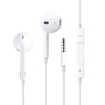 Loopd Lite 3.5mm Wired Earbuds - White - White