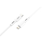 LOOPD Lite Lightning To Type C Cable 27W 1M - White - White