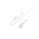 LOOPD Lite Lightning To Type C Cable 27W 1M - White - White