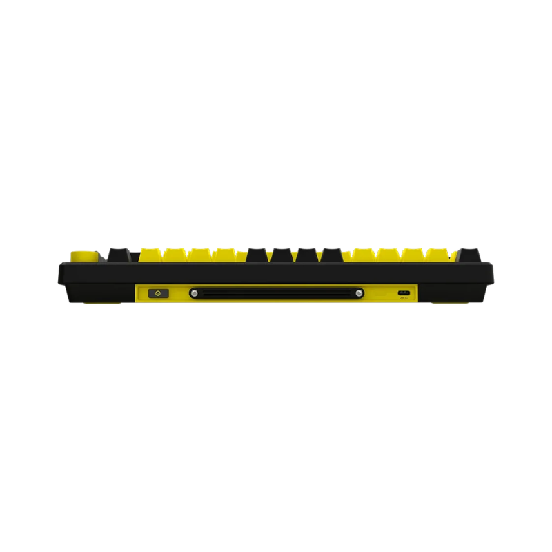 Lorgar KBP7075W Wireless 75 Mechanical Gaming Keyboard Pro - Black/Yellow - Black