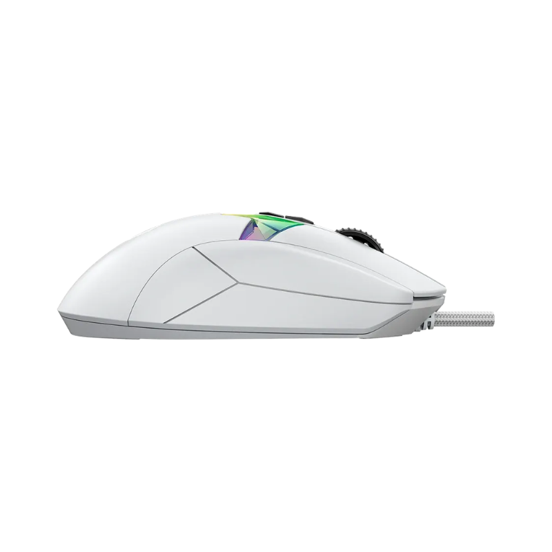 Lorgar MSP80 8000 Hz Gaming Mouse Pro - White - White