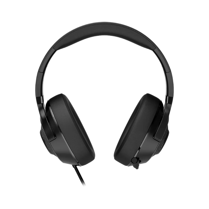 Lorgar Noah 101 Gaming Headset with Microphone 3.5mm Jack Connection - Black - Black