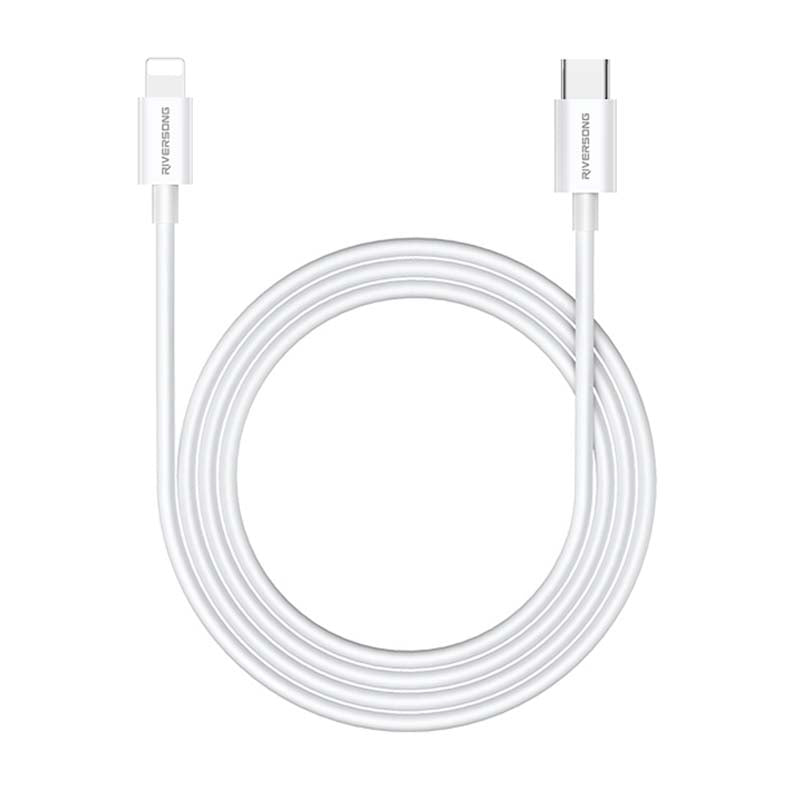 Riversong Lotus 08 Type C to Lightning Cable 20W - White