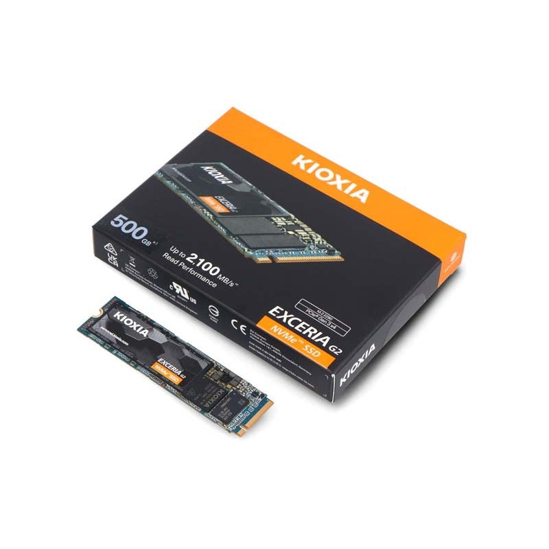 Kioxia Exceria 500GB M.2 PCIe NVMe Solid State Drive