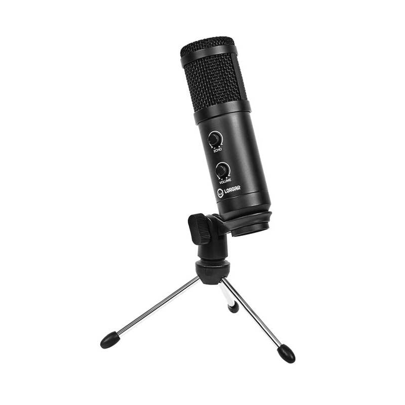 Lorgar Soner 313 Streaming Gaming Microphone - Black