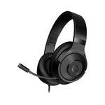 Lorgar Noah 101 Gaming Headset with Microphone 3.5mm Jack Connection - Black