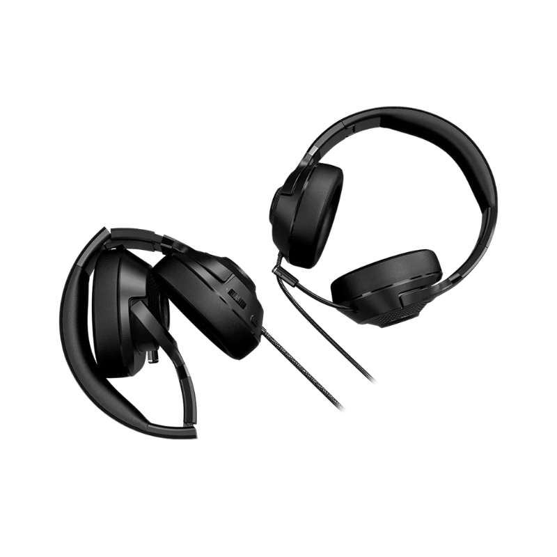 Lorgar Noah 101 Gaming Headset with Microphone 3.5mm Jack Connection - Black
