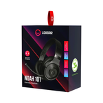 Lorgar Noah 101 Gaming Headset with Microphone 3.5mm Jack Connection - Black