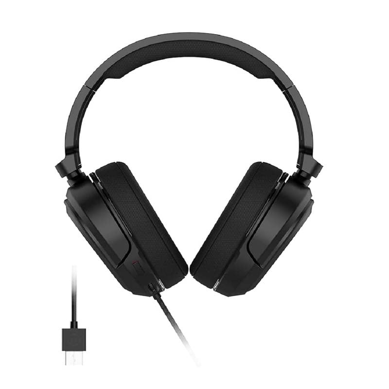 Lorgar Kaya 360 USB 2m Headset - Black