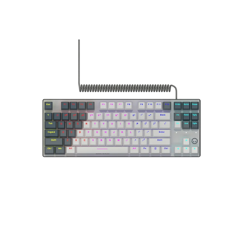 Lorgar Azar 514TKL  Wired RGB Mechanical Gaming Keyboard - White